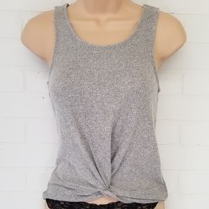 Heather grey tank top size small